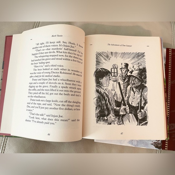 Tom Sawyer The Call of the Wild Great Classics for Children Books - Picture 4 of 5